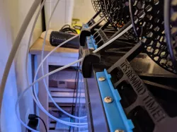 MMU2 PTFE Tube Guide For Ikea Lack Enclosure