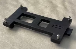 Modified MIK adapter plate suitable for Ortlieb rear pannier bags