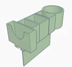 Modular Remote/Phone/Drink Holder