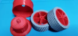 Mould for Silicone Robot Tyres