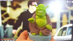 Multicolor Buddha Shrek