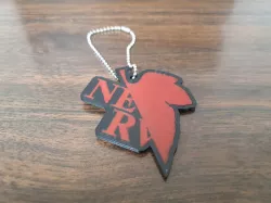 NERV logo keychain