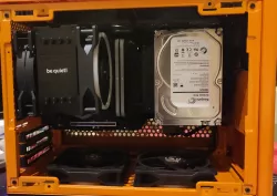 NR200 Vertical 3.5" HDD Adapter Plate with custom offset for GPU clearance [WIP]