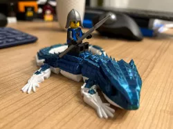 Onward mighty Lego Lizard!