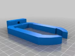 Picatinny rail adapter for AirSoft AK-47