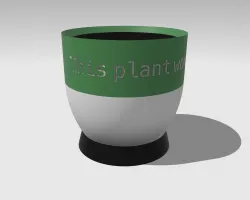 Plant pot (Somewhat funny)