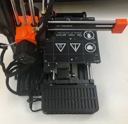 Power supply enclosure attached to Prusa Mini+
