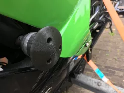 PP tuning motorcycle crash bobbin