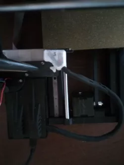 Prusa Mini [LPHC] Low Profile Heatbed Cover with 55° angle make M3 screw for z-axis more accessible
