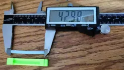 Prusa MINI/+ PTFE Hotend Tube Cutter Guide (43mm)