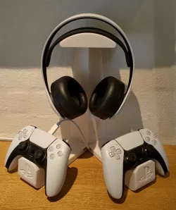 PS5 Dual controller and headset stand