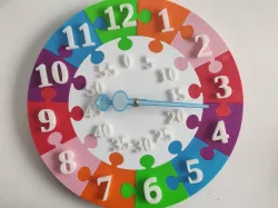 Puzzle clock