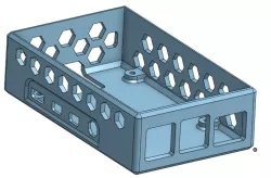 Raspberry Pi4 Hyperpixel Case