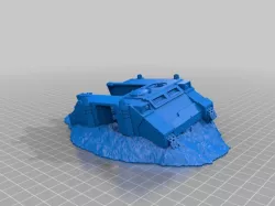 Rhino Wreck for 28mm Gaming