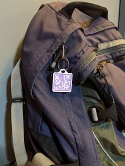 Rick Roll w/ No Ads QR Code Keychain (+Bit.ly URL version as well)