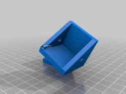 Rimless Aquarium Fan Mount - PC Case Fan (without screws)