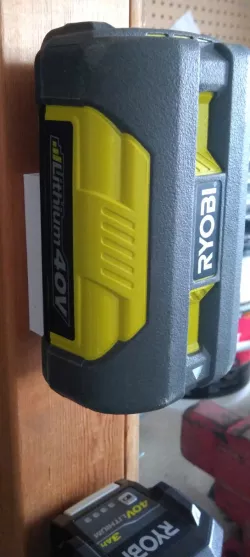 Ryobi 40V Battery Holder