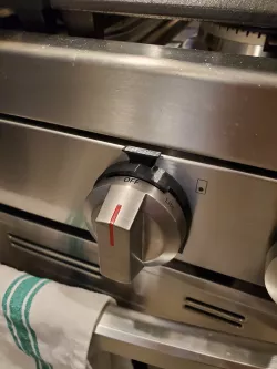 Samsung Gas Range Knob Bump Locks