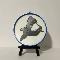 Shark wall art