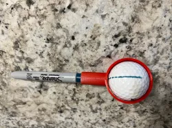 Sharpie Golf Ball Marker