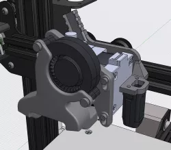 Slim Revo Hemera Mount for Ender 3