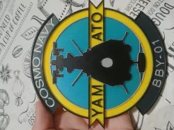 Space Battleship Yamato Badge