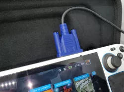 Steam Deck VGA Cable Cover