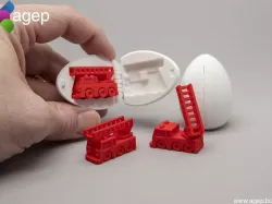 Surprise Egg #5 - Tiny Fire Truck