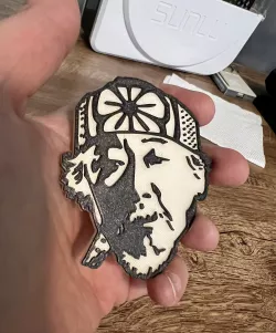 The Karate Kid Miyagi Magnet (8x3mm magnet)