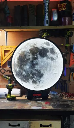 The Worlds Best Nightlight. LED Moon Sign.