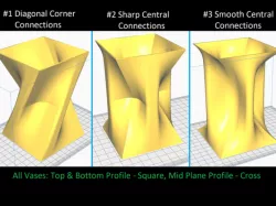 Three Geometric Vases - Collection #1