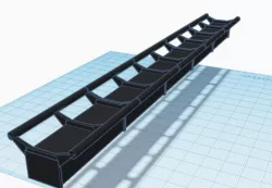 Track For Wing Coaster Model