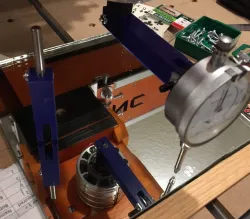 Tramming bar and standard indicator block