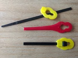 trimmer blade using zip tie for Bosch, Güde, Einhell, Lidl