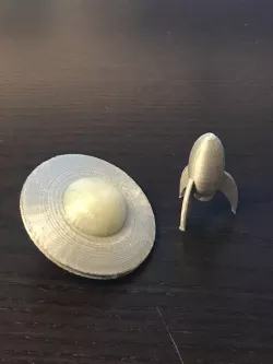 UFO & Rocket