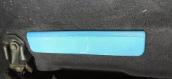 2006-2012 Toyota Auris Frame No. cover