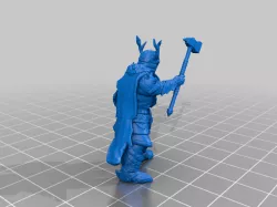 28mm Paladin/Warrior/Fighter/Knight for D&D or Pathfinder