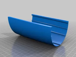 3D Printed SZD-55 Scale Sailplane Wingspan 3m test part(wing/fuse)