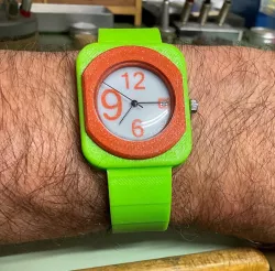 3D Printed Watch, PIWATCH