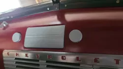 '49 Chevy 3100 Pickup Radio Delete Plate
