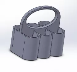 6 Pack Can Holder - Sleek Can