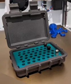 A Sturdy Nozzle Holder From A Free Nylon Formlabs Sample Case