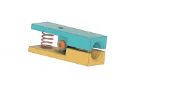 Air Tool Quick Release Storage Clamp