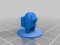Among Us Monopoly piece