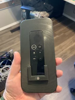 Apple TV remote holder
