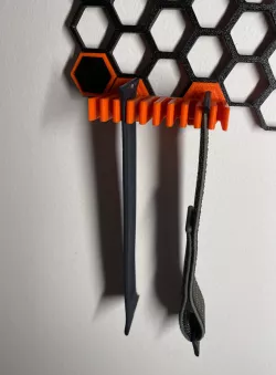 Apple Watch Strap Holder for Honeycomb Storage Wall