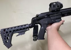 AR type Skeleton stock for AEG (super lightweight)