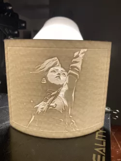 Arcane- Jinx Lithophan nightlight