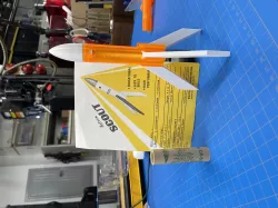 Astron Scout -  the FIRST commercial model rocket