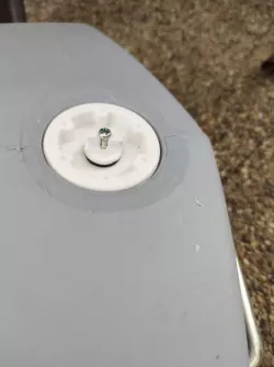 Belüftung für Camping Abwassertaxi, Rolltank / Ventilation for Caravan Wastewater tank